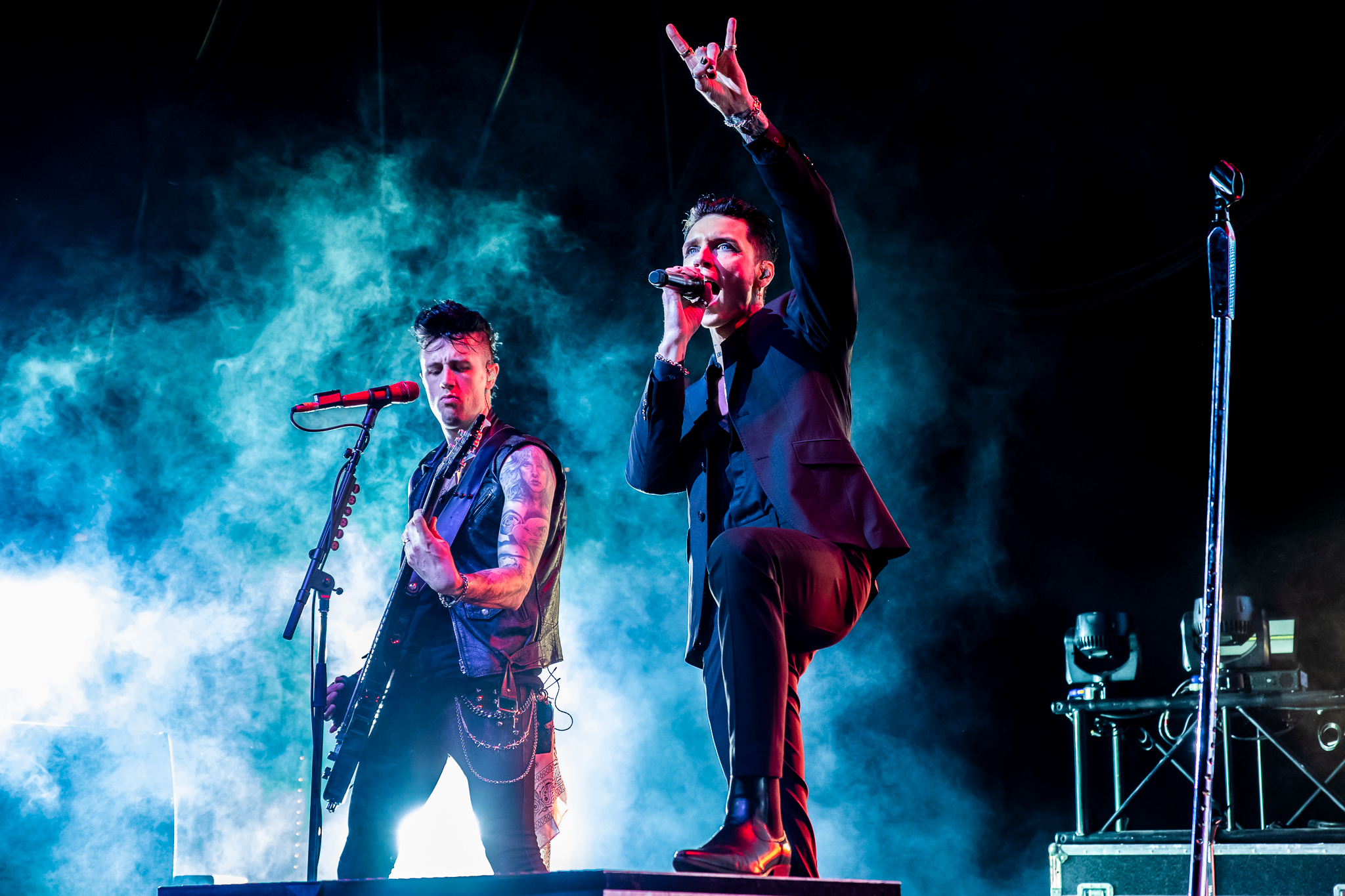 Black Veil Brides live on tour